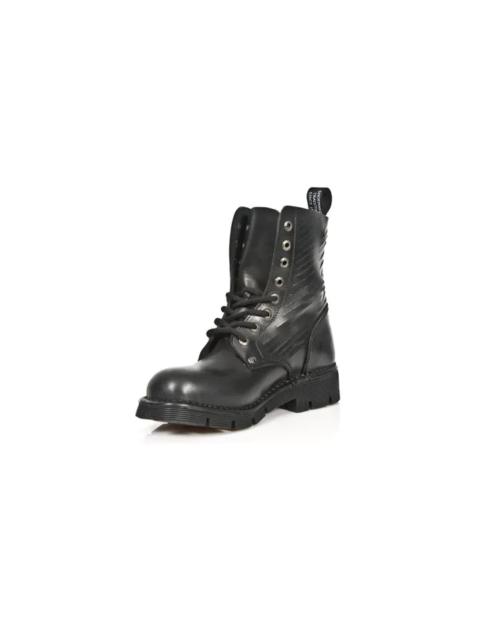 WomenMen Boot Metallic MMili184C1 New Rock Boots