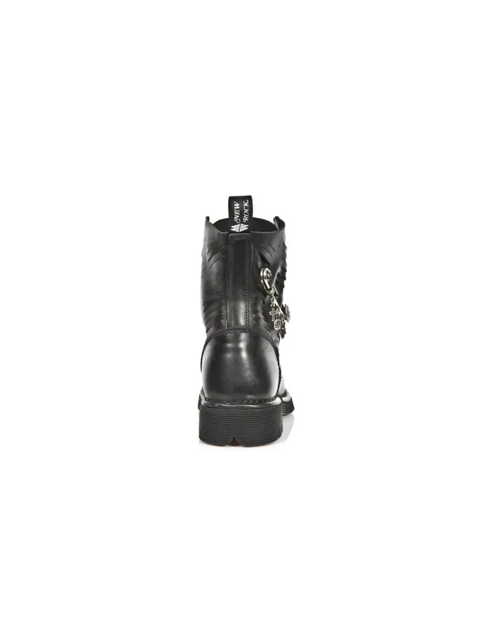 WomenMen Boot Metallic MMili184C1 New Rock Boots