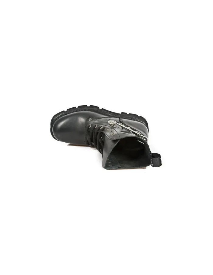 WomenMen Boot Metallic MMili184C1 New Rock Boots