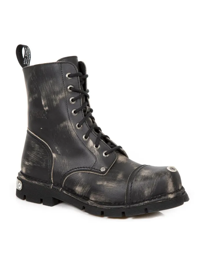 WomenMen Boot Metallic MNewmili083mtlC1 New Rock Boots