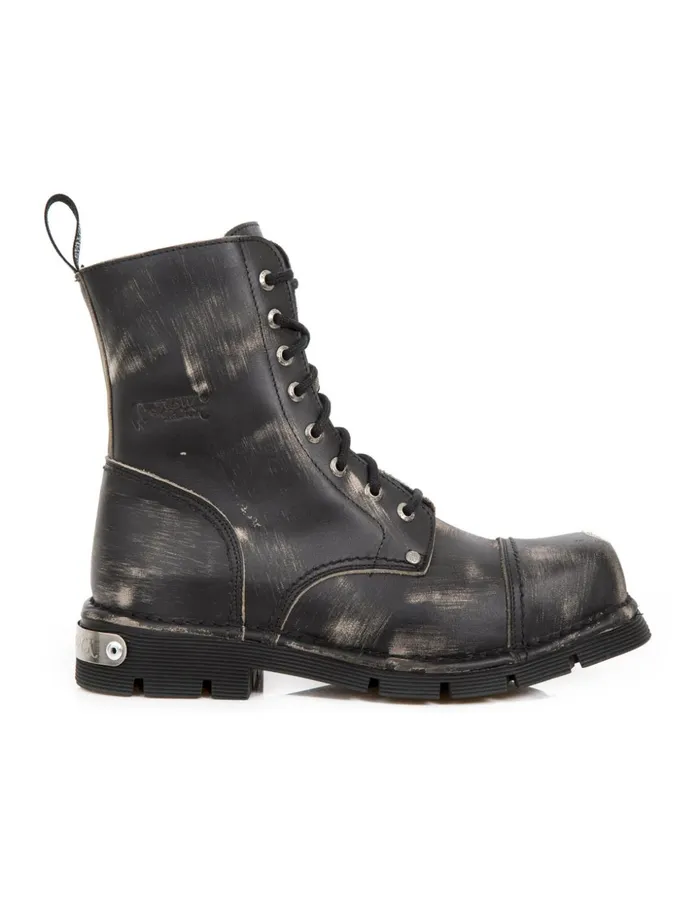 WomenMen Boot Metallic MNewmili083mtlC1 New Rock Boots