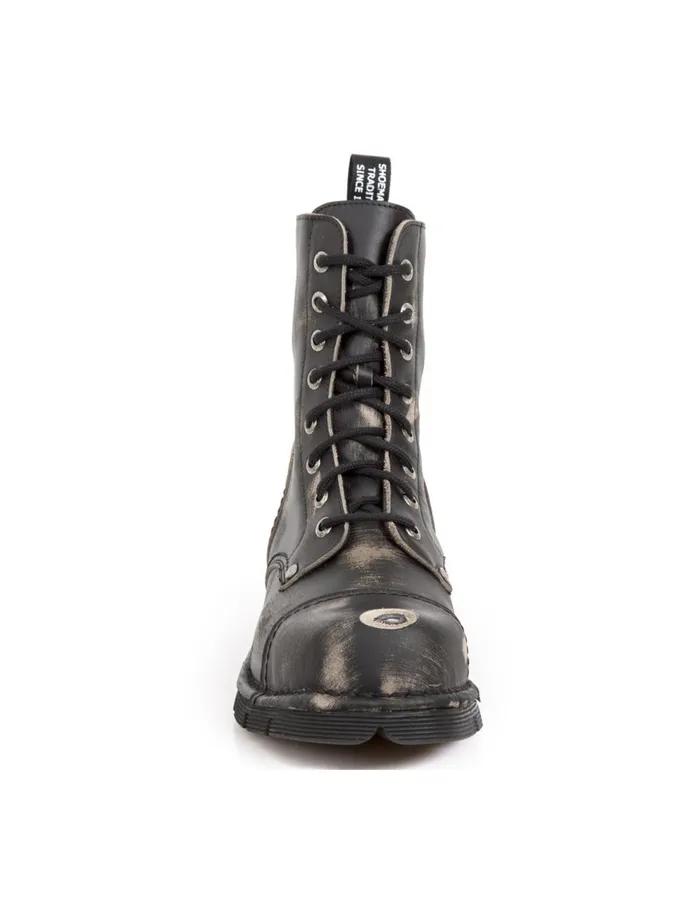 WomenMen Boot Metallic MNewmili083mtlC1 New Rock Boots
