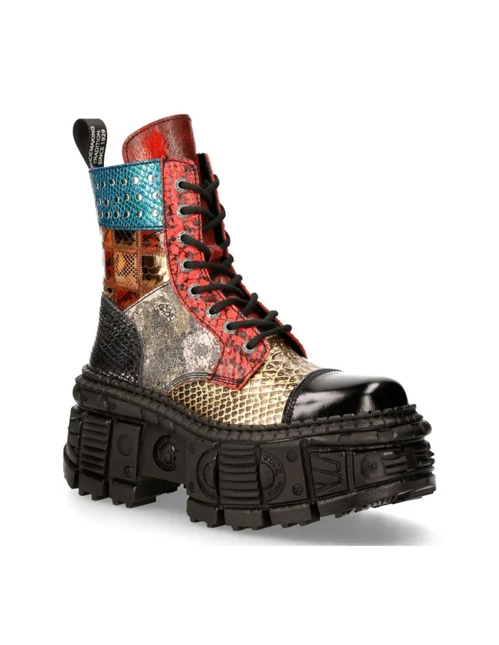 WomenMen Boot Tank MMili245C2 New Rock Boots WomenMen Boot Tank MMili245C2 New Rock Boots