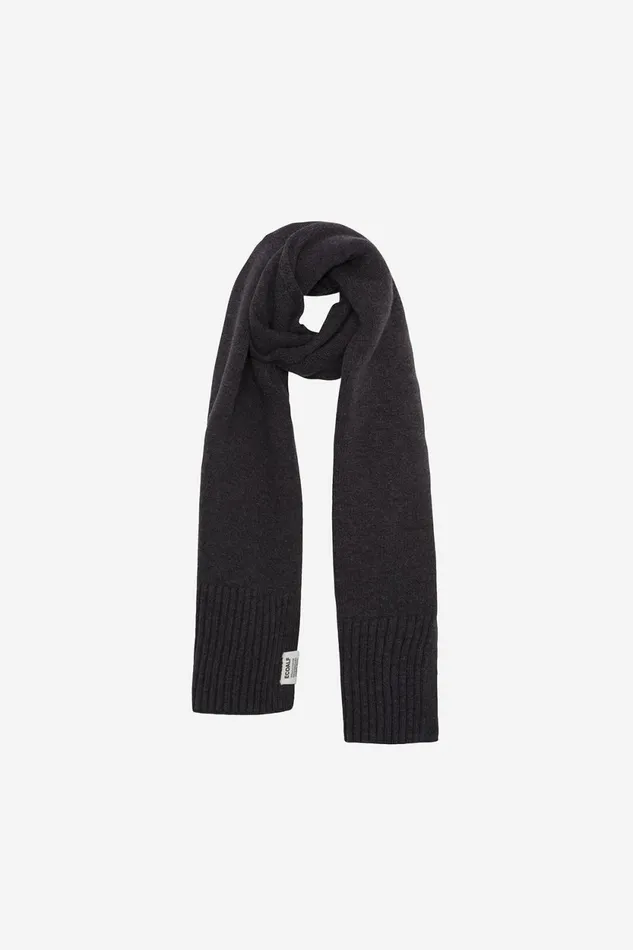 WomenMen Caviar Wool Scarf Ecoalf Hats And Scarves