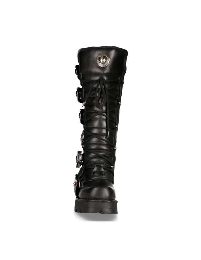 WomenMen High Boot Metallic M272C34 New Rock Boots WomenMen High Boot Metallic M272C34 New Rock Boots
