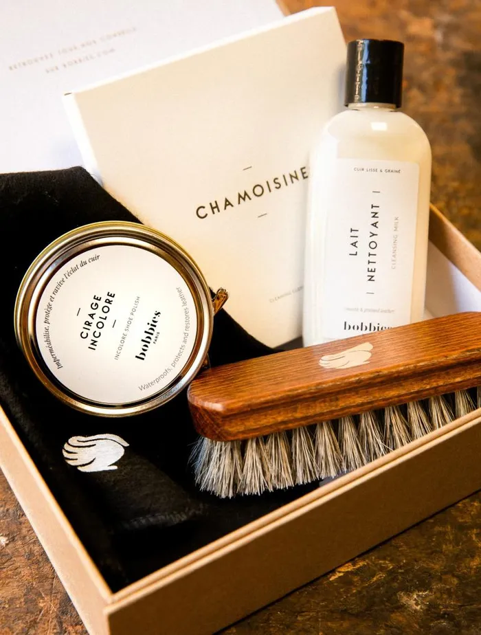 WomenMen Leather Care Products Bobbies Shoecare Kit Leather for Shoes