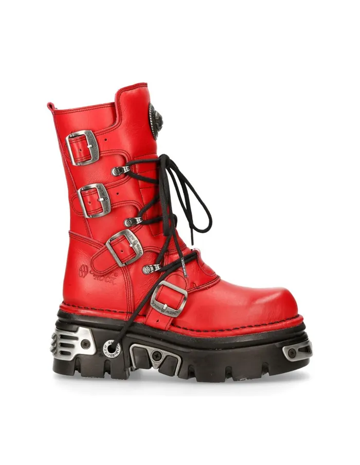 WomenMen M373C424 New Rock Boots WomenMen M373C424 New Rock Boots