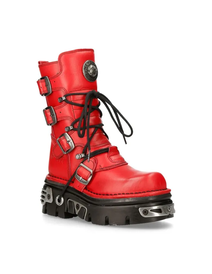 WomenMen M373C424 New Rock Boots WomenMen M373C424 New Rock Boots