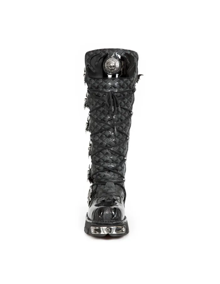 WomenMen Metallic M308C9 New Rock Boots WomenMen Metallic M308C9 New Rock Boots