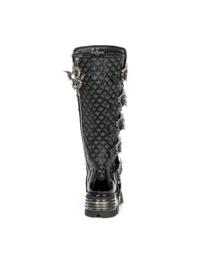 WomenMen Metallic M308C9 New Rock Boots WomenMen Metallic M308C9 New Rock Boots