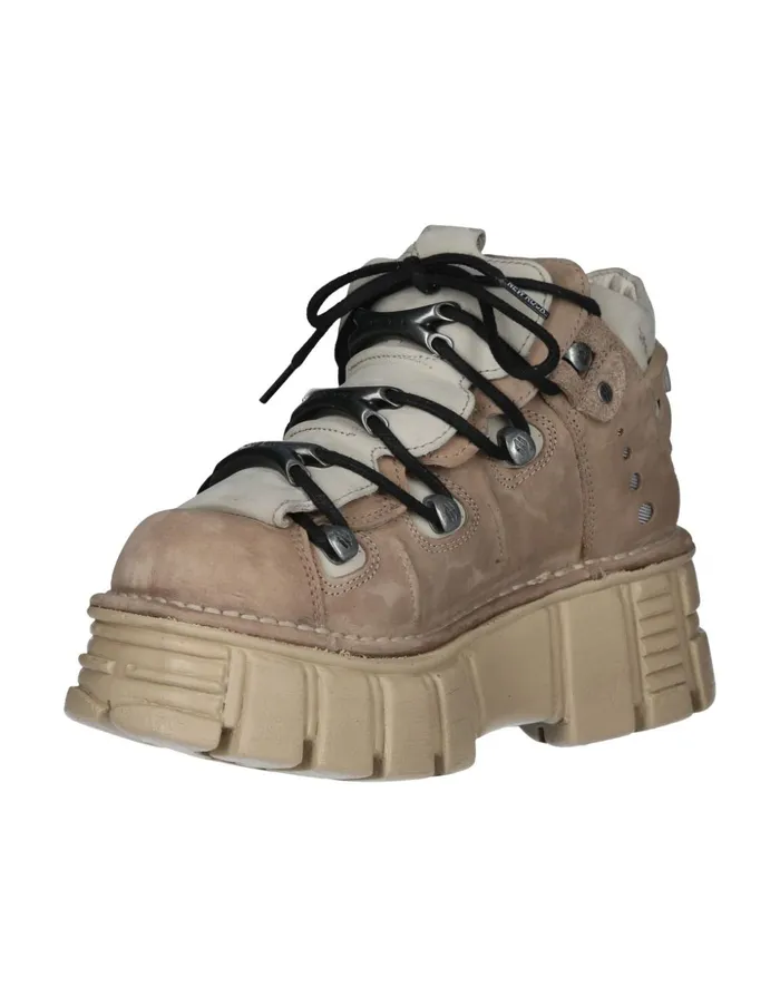 WomenMen Shoe Metallic M106C15 New Rock Booties WomenMen Shoe Metallic M106C15 New Rock Booties