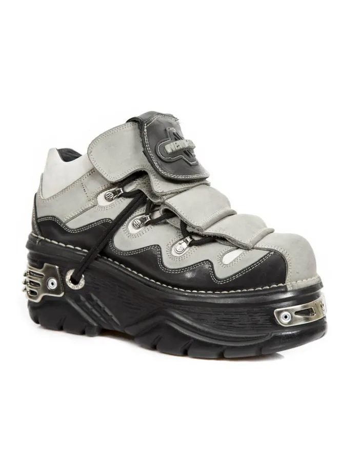 WomenMen Shoe Metallic M1075C2 New Rock Booties