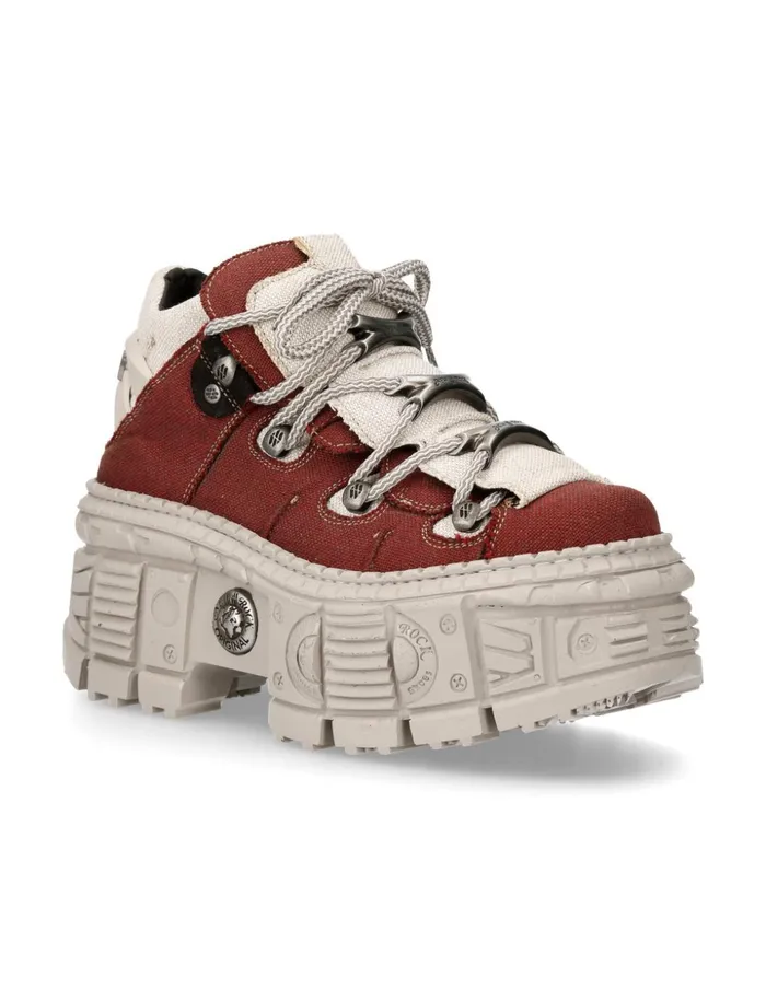 WomenMen Shoe Tank With Laces MWall106V11 New Rock Booties WomenMen Shoe Tank With Laces MWall106V11 New Rock Booties