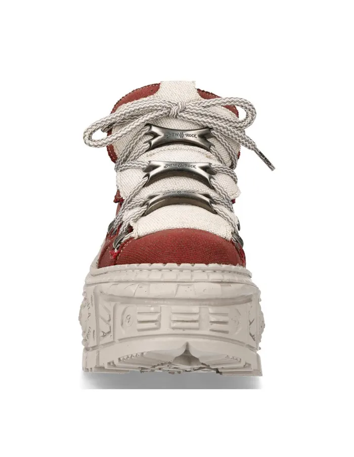 WomenMen Shoe Tank With Laces MWall106V11 New Rock Booties WomenMen Shoe Tank With Laces MWall106V11 New Rock Booties