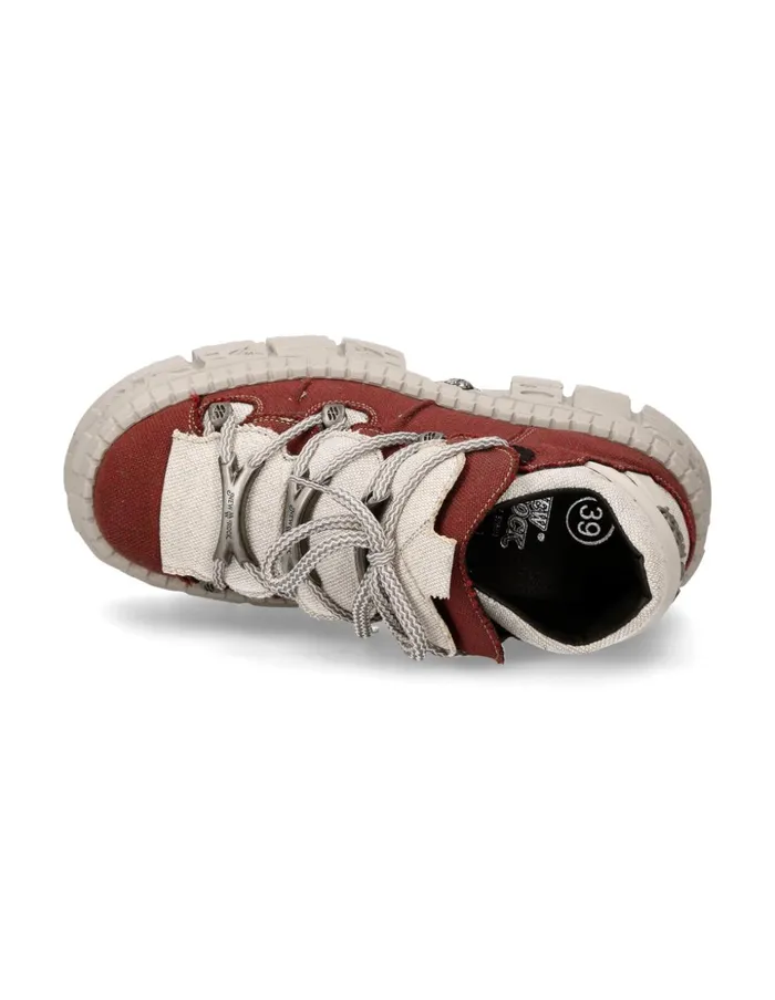 WomenMen Shoe Tank With Laces MWall106V11 New Rock Booties WomenMen Shoe Tank With Laces MWall106V11 New Rock Booties