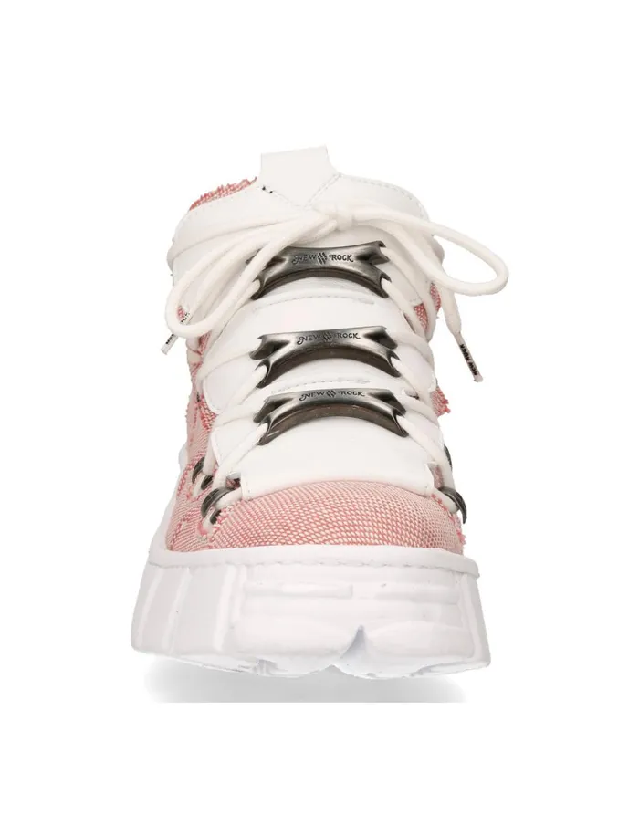 WomenMen Shoe Tower With Laces MWall106V1 New Rock Booties WomenMen Shoe Tower With Laces MWall106V1 New Rock Booties