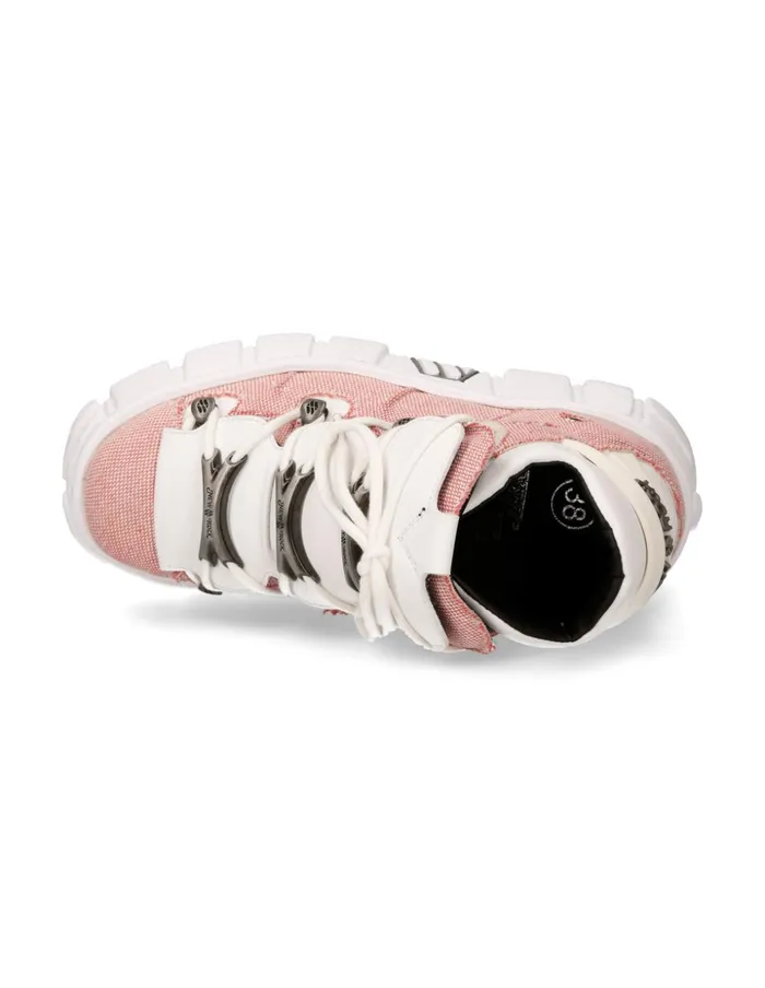 WomenMen Shoe Tower With Laces MWall106V1 New Rock Booties WomenMen Shoe Tower With Laces MWall106V1 New Rock Booties