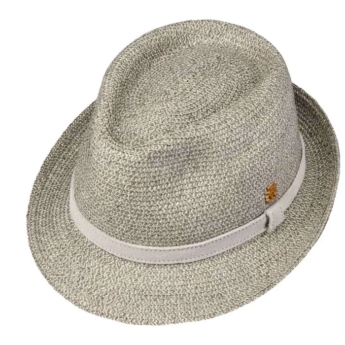 WomenMen Straw Hats Mayser HempLinen Trilby Hat Zechbauer Blue WomenMen Straw Hats Mayser HempLinen Trilby Hat Zechbauer Blue