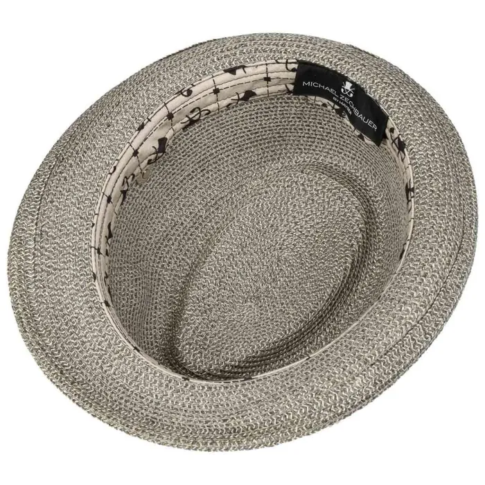 WomenMen Straw Hats Mayser HempLinen Trilby Hat Zechbauer Blue WomenMen Straw Hats Mayser HempLinen Trilby Hat Zechbauer Blue
