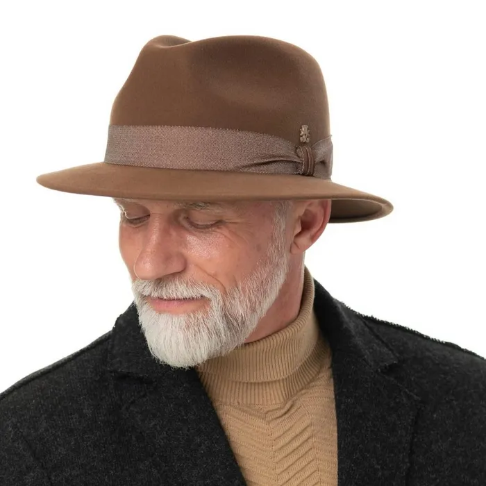 WomenMen Traveler Hats Mayser Jake Velvet Traveler Wool Hat Zechbauer Brown WomenMen Traveler Hats Mayser Jake Velvet Traveler Wool Hat Zechbauer Brown