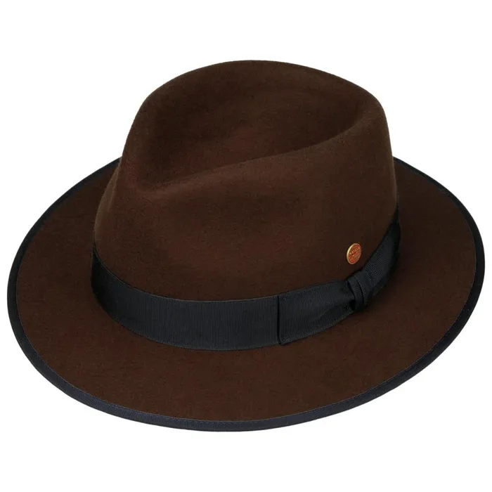 WomenMen Traveler Hats Mayser Julien039s Wool Hat Dark Brown WomenMen Traveler Hats Mayser Julien039s Wool Hat Dark Brown