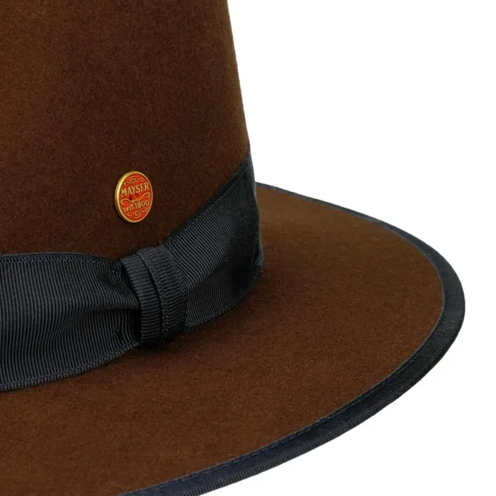 WomenMen Traveler Hats Mayser Julien039s Wool Hat Dark Brown WomenMen Traveler Hats Mayser Julien039s Wool Hat Dark Brown