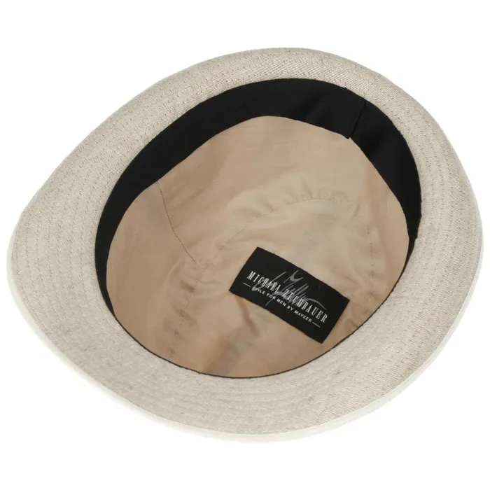 WomenMen Trilby Hats Mayser Spencer Cardiff Zechbauer Fabric Hat Beige WomenMen Trilby Hats Mayser Spencer Cardiff Zechbauer Fabric Hat Beige