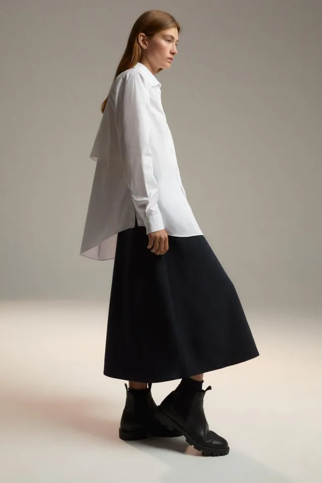 WomenMen White Gold Shirt Ecoalf Onepointzero