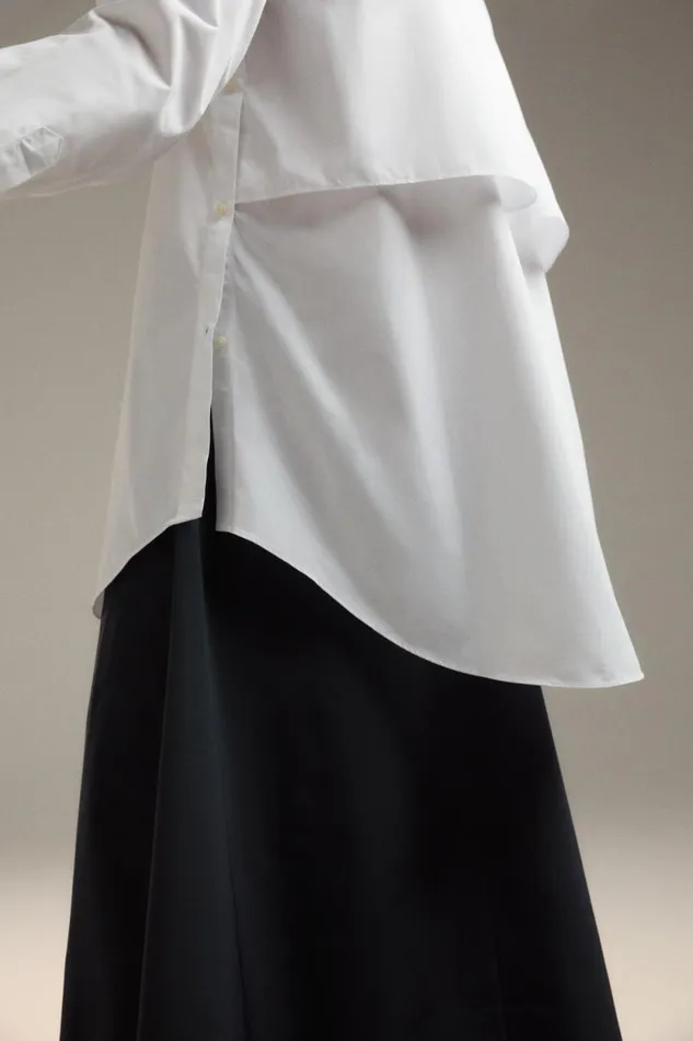 WomenMen White Gold Shirt Ecoalf Onepointzero