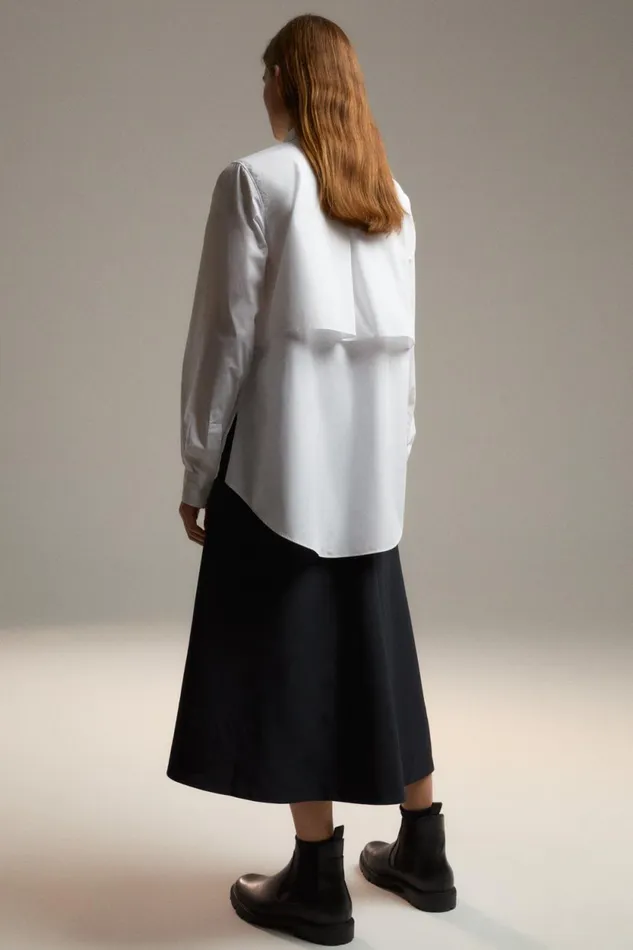 WomenMen White Gold Shirt Ecoalf Onepointzero