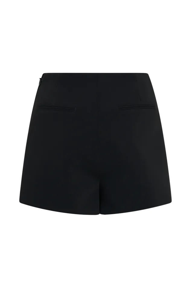 Women Meshki Bottoms Alix Suiting Mini Skort 8211 Black