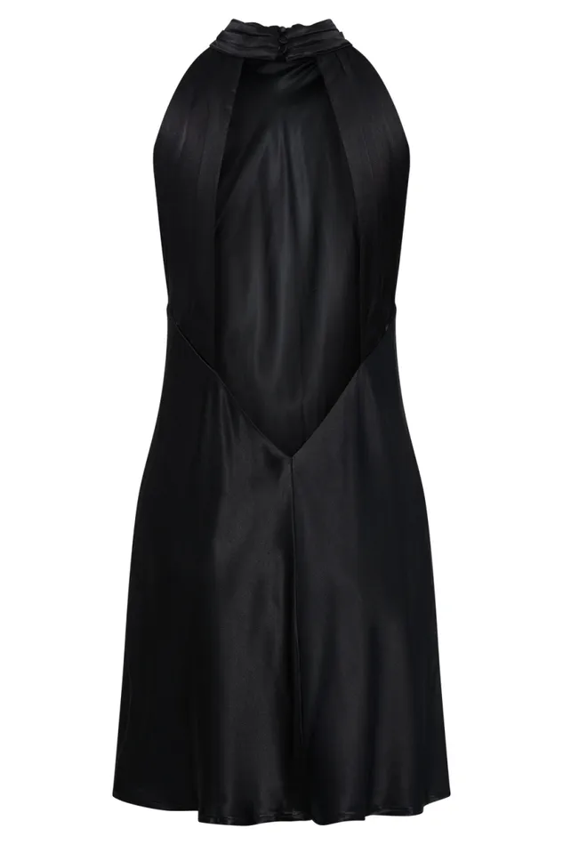 Women Meshki Dresses Claire A Line Mini Dress 8211 Black