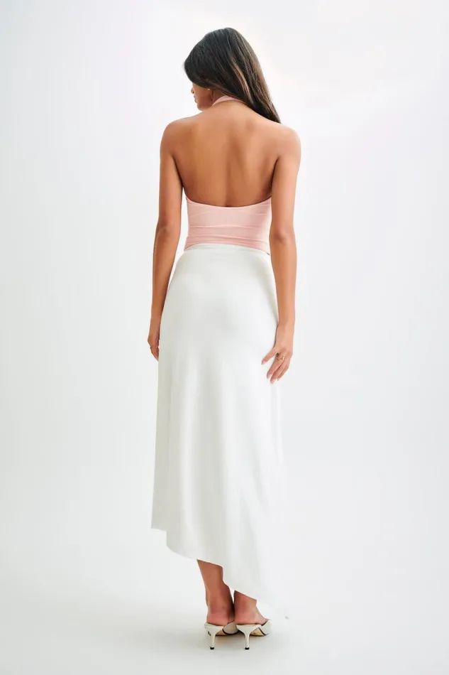 Women Meshki Tops Renee Halter Top 8211 Pale Pink