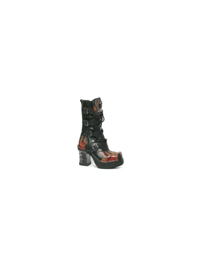 Women Metallic M8591C1 New Rock Boots