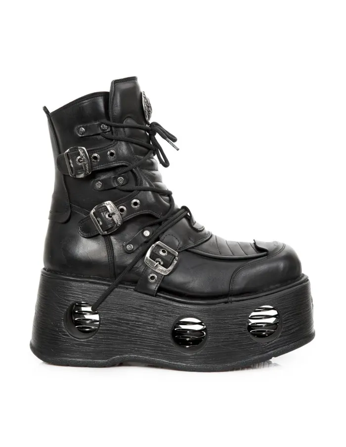 Women Metallic M987C2 New Rock High Heels