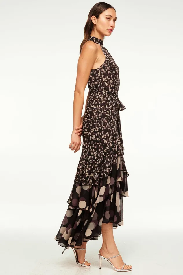 Women MISA Los Angeles Dresses ELIANA DRESS Polka Dot Mix