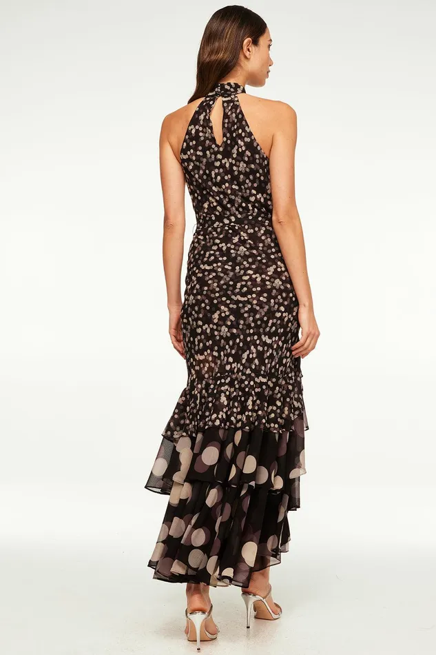 Women MISA Los Angeles Dresses ELIANA DRESS Polka Dot Mix