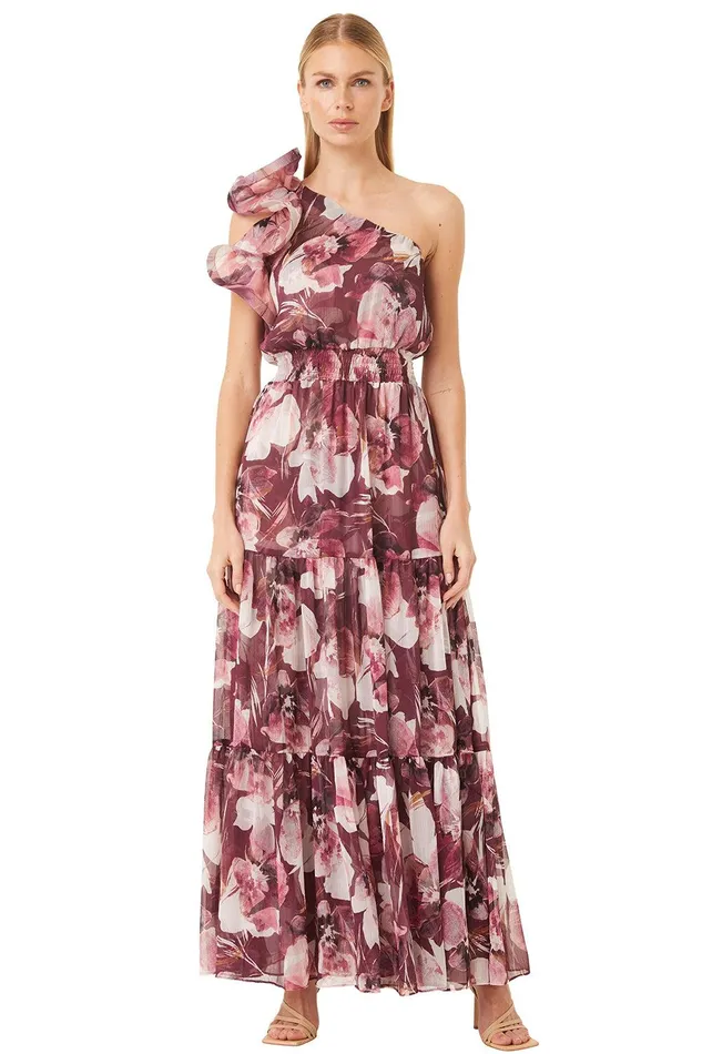 Women MISA Los Angeles Dresses ILARIA DRESS Flora Tropical Mix