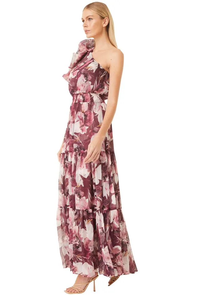 Women MISA Los Angeles Dresses ILARIA DRESS Flora Tropical Mix