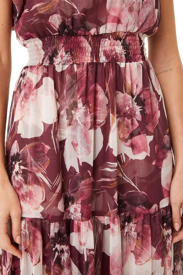 Women MISA Los Angeles Dresses ILARIA DRESS Flora Tropical Mix