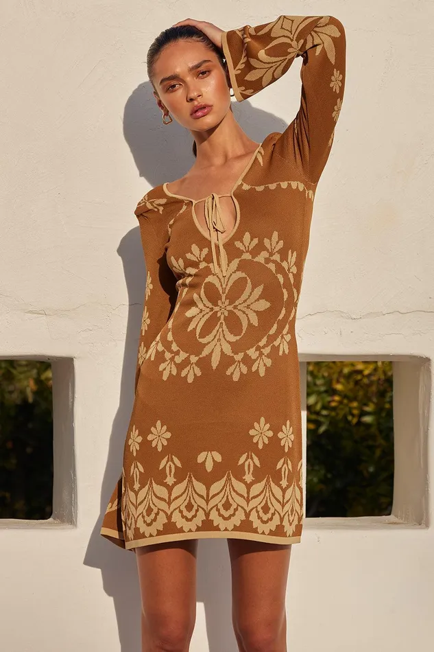 Women MISA Los Angeles Dresses SAHAR DRESS Pink Flora Santiago