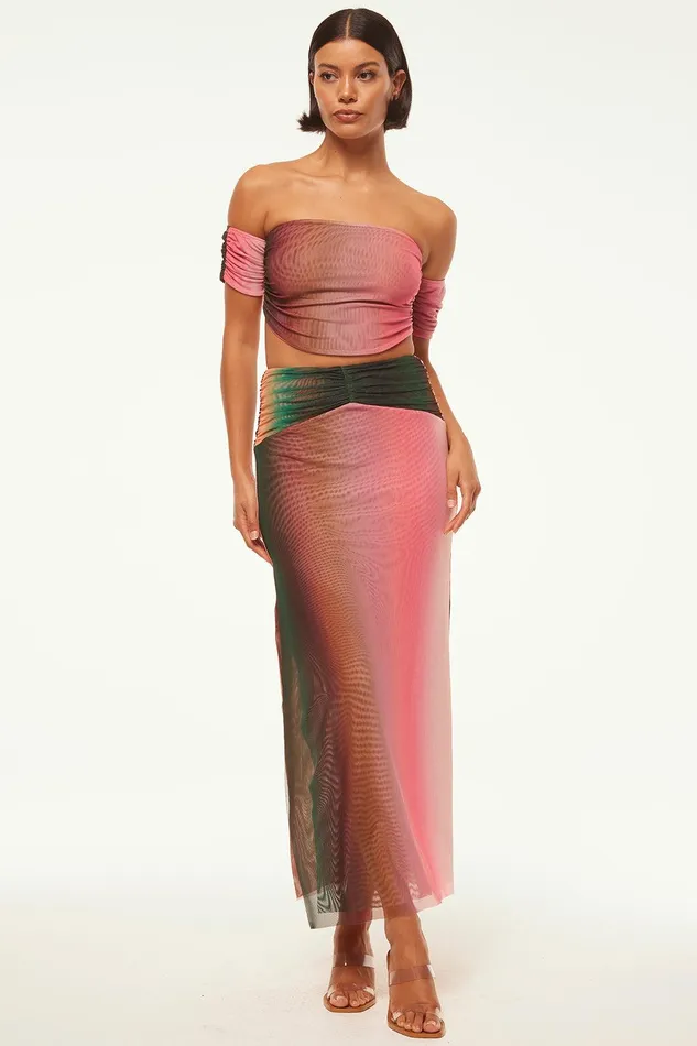 Women MISA Los Angeles Tops DAVINA TOP Cali Ombre