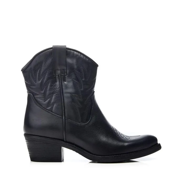 Women Moda In Pelle Black Boots Bettsie Black Leather