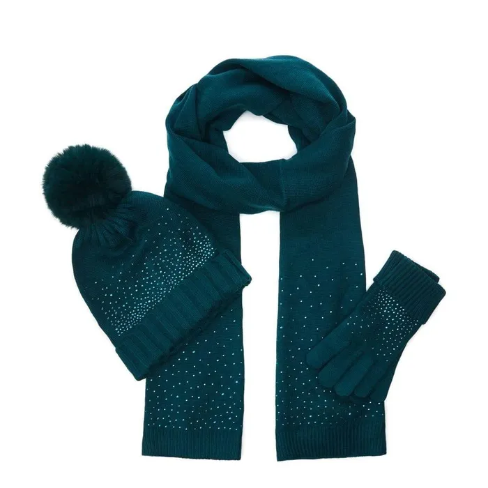 Women Moda In Pelle Scarves Praticioscarf Teal Textile Women Moda In Pelle Scarves Praticioscarf Teal Textile
