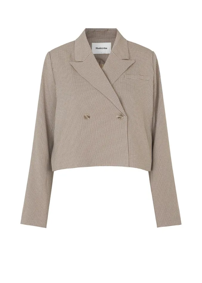 Women Modstrm Blazer AtticusMD Check Blazer Incense Check