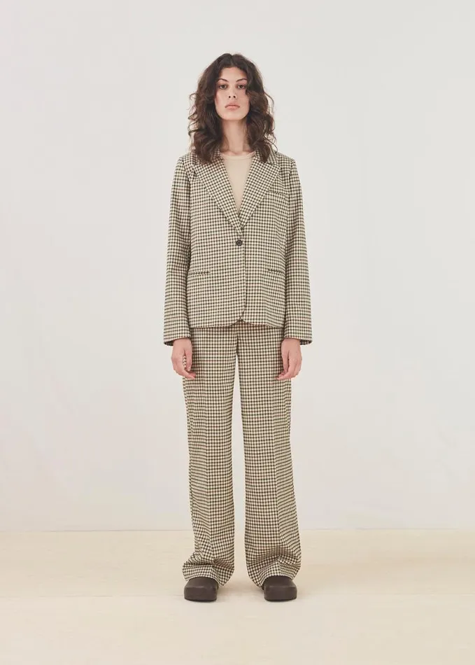 Women Modstrm Blazer OsvaldMD Blazer Forest Check