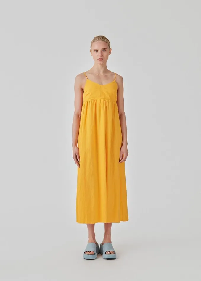 Women Modstrm Dresses DarrelMD Long Dress Gold Fusion