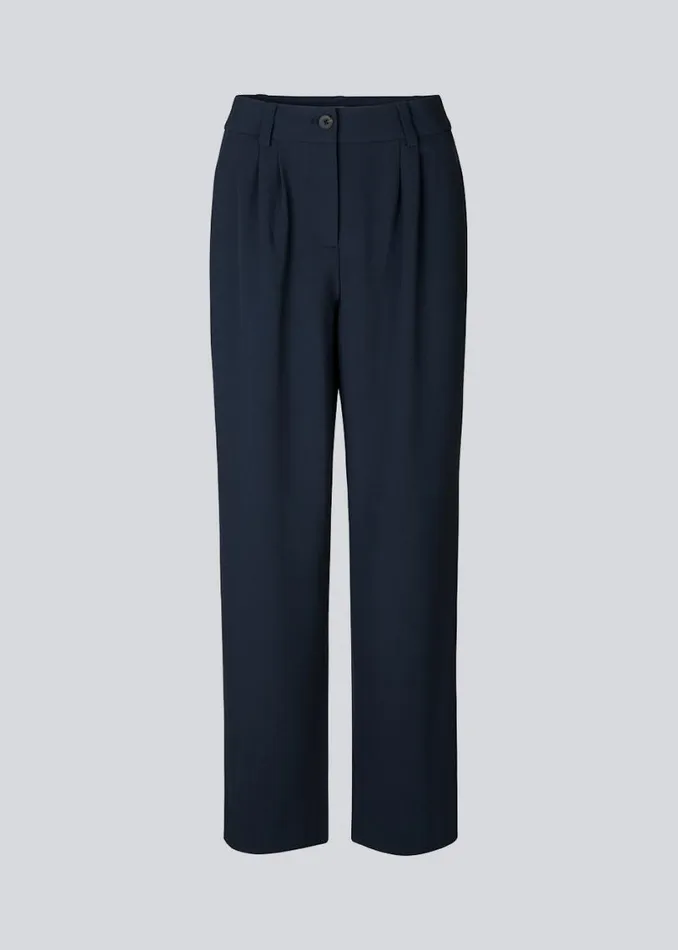 Women Modstrm Pants and Leggings AnkerMD Wide Pants Midnight Blue