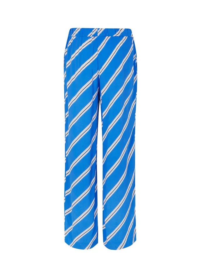 Women Modstrm Pants and Leggings CenniMD Print Pants Azure Stripe Women Modstrm Pants and Leggings CenniMD Print Pants Azure Stripe