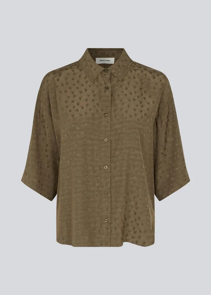 Women Modstrm Shirts CarmelMD Shirt Dark Forest